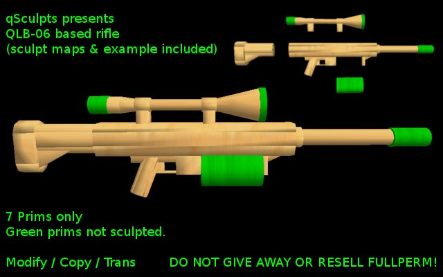Second Life Marketplace - qSculpt QLB-06 / QLZ-87B FULL PERM